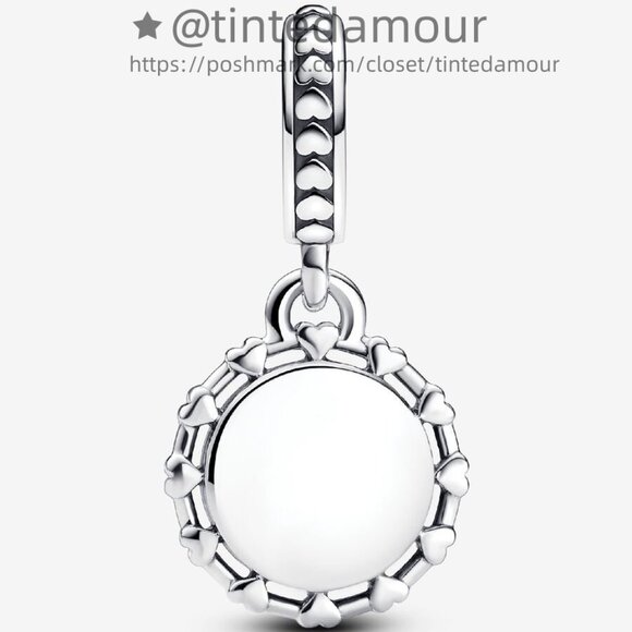 Pandora Engravable Police Dangle Charm - Picture 2 of 2